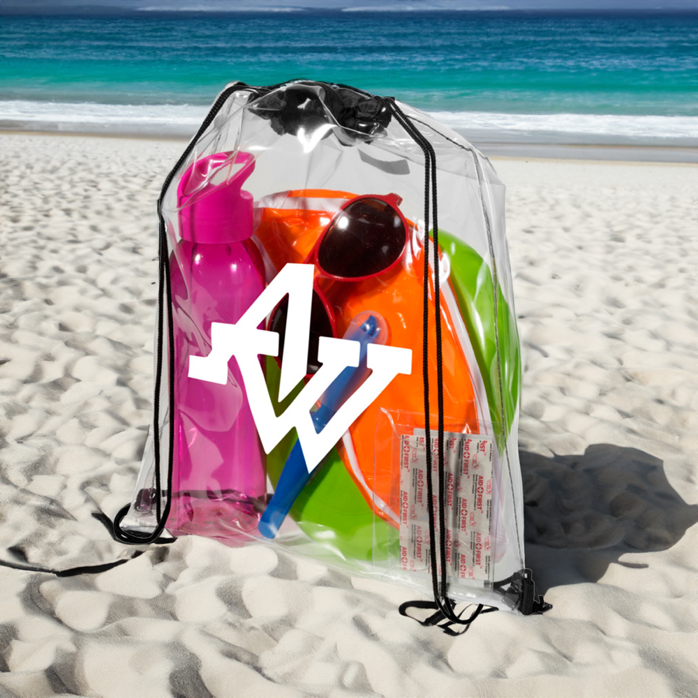 Lancaster transparent drawstring backpack 5L PDP Copy 2