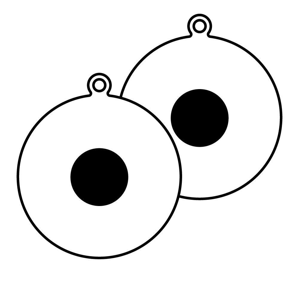 ⌀25 mm - Dubbelzijdig