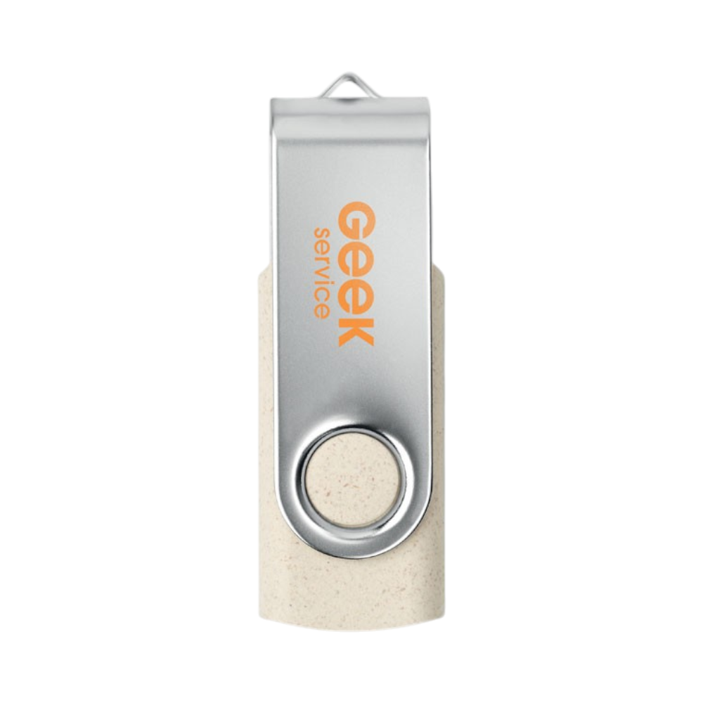 Chiavetta USB 16GB in Paglia di Grano e PP