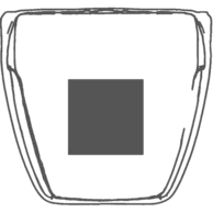20 x 20 mm - On the Pot