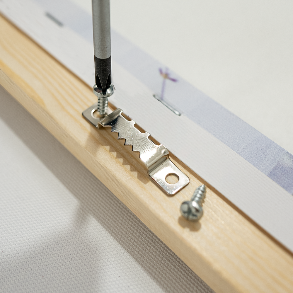 Canvas hanging system PDP Copy