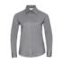 ICON - russellladieslslclassicoxfordshirt silver