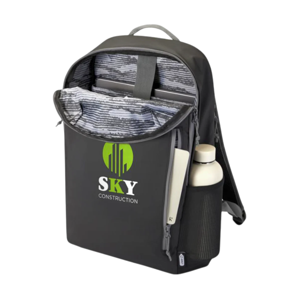 15 inch GRS Recycled Water Resistant Laptop Backpack main image
