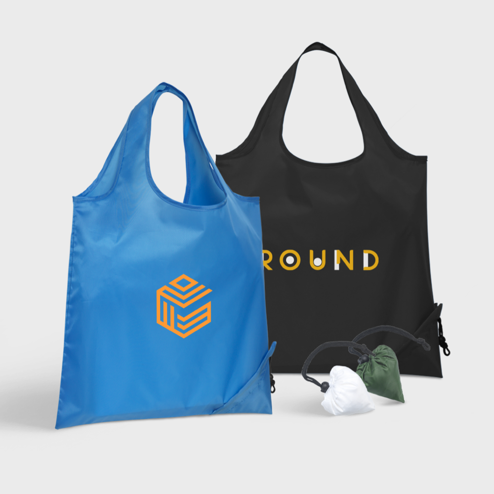 Strawberry RPET opvouwbare tas PLP SQ