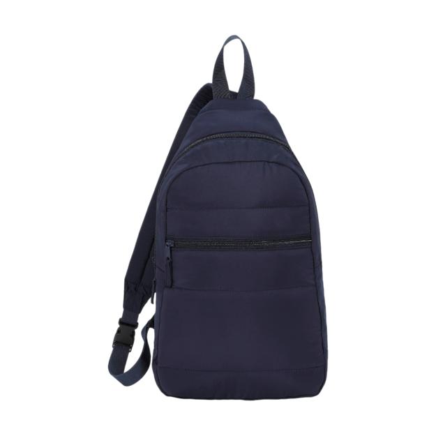 ICON - pufferrecycledslingbackpack navy