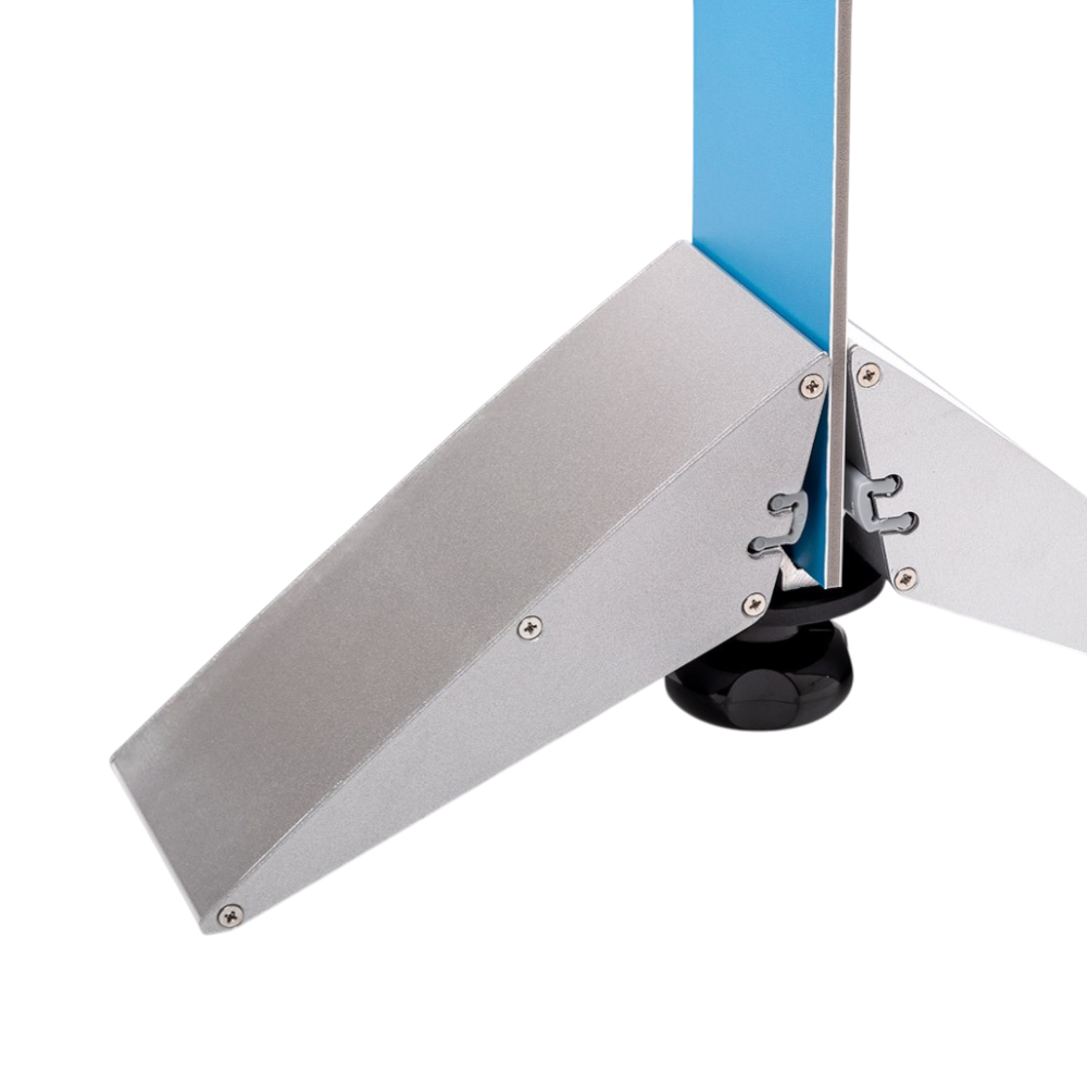 Pied de panneau en aluminium