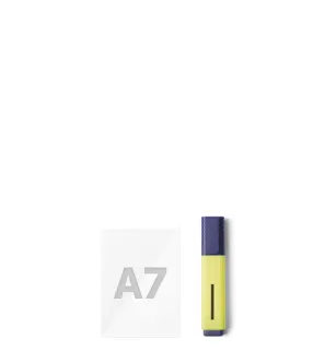 A7 (74 x 105 mm)