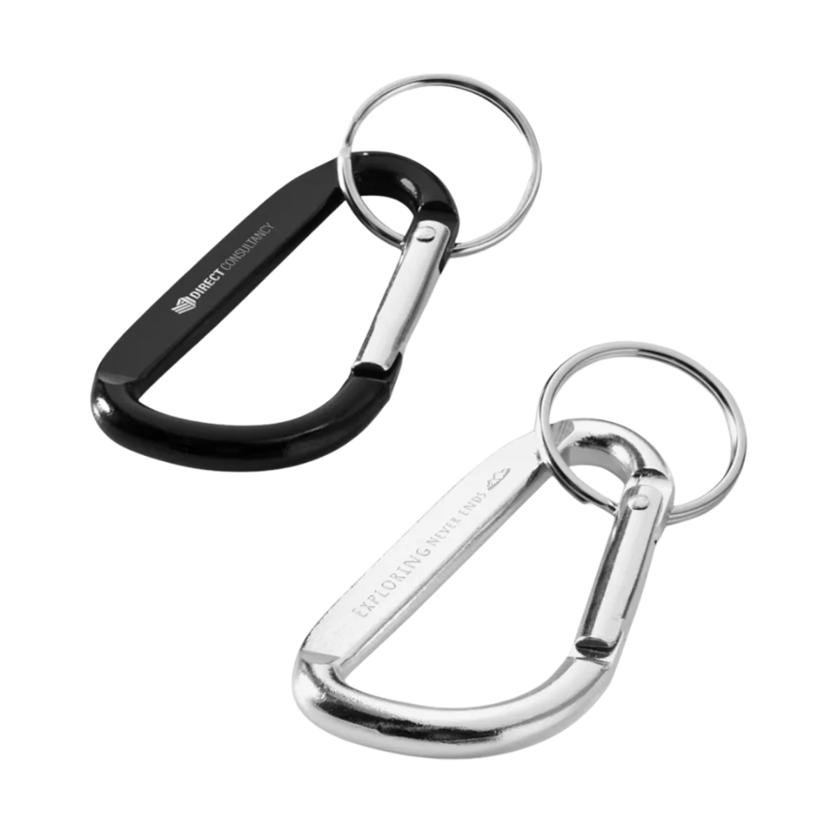 RCS Recycled Aluminium Carabiner Keychain main image