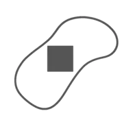 100 x 100 mm - Front