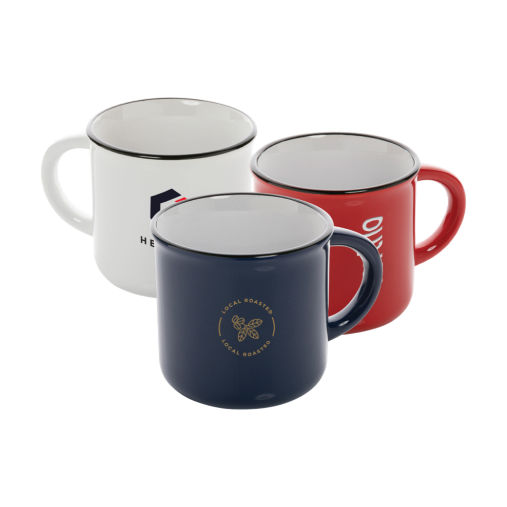Vintage-Keramik-Tasse 280 ml