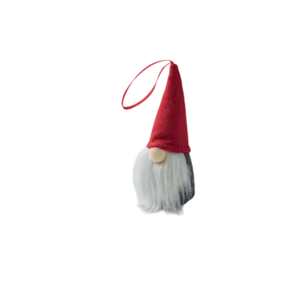 Recycled Felt Gnome Tree Ornament