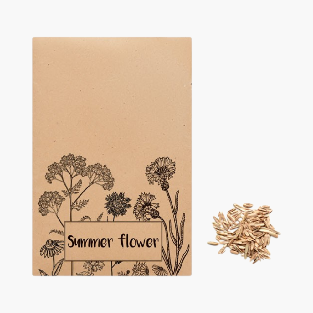 PDP - seedlopeflowersmixseedsinenvelope square #F8F8F8 background