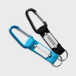 Personalised 2025 carabiner keyring