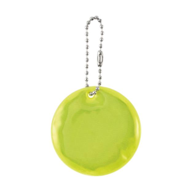 ICON - grinroundreflectivekeyring neon_yellow