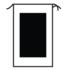 screen print - 1 colour - back pouch - 120x200mm