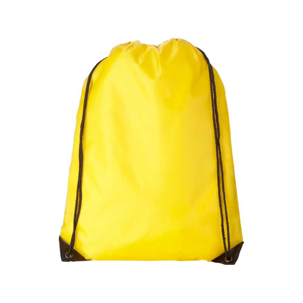 Oriole premium drawstring backpack 5L yellow
