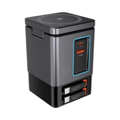 RCS Recycled Polycarbonate Sacramento GAN Charger