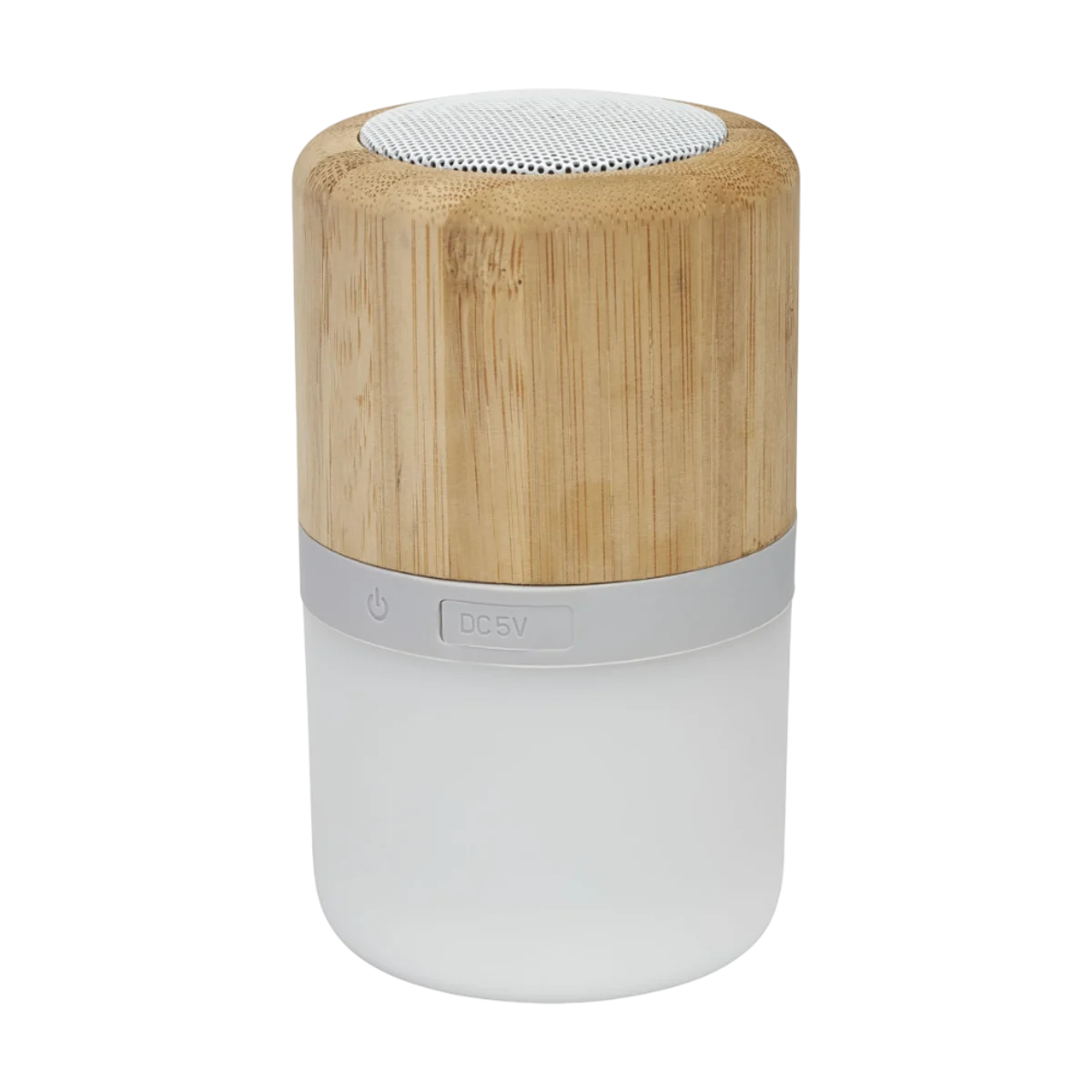 Immagine principale di Altoparlante Bluetooth Aurea in Bambù con Luce