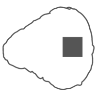 70x70 mm - Face supérieure
