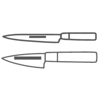 60 x 7 mm - Knife 1 & 3