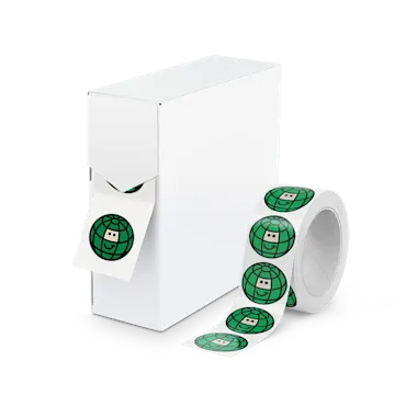 Stickers on Roll