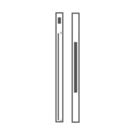 80 x 5 mm Back Side &  10 x 5 mm Front Side