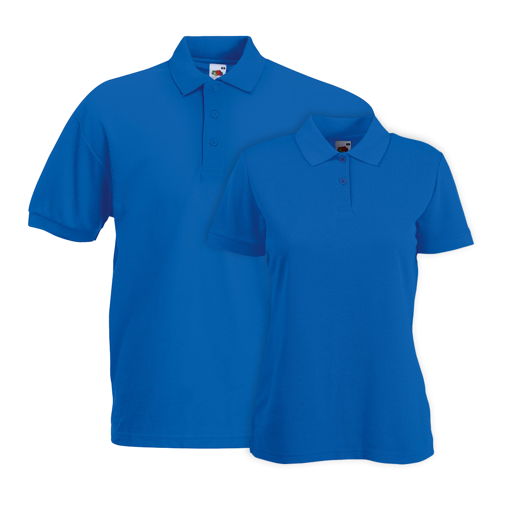 Fruit of the Loom Premium Polo Shirt ICON royal blue