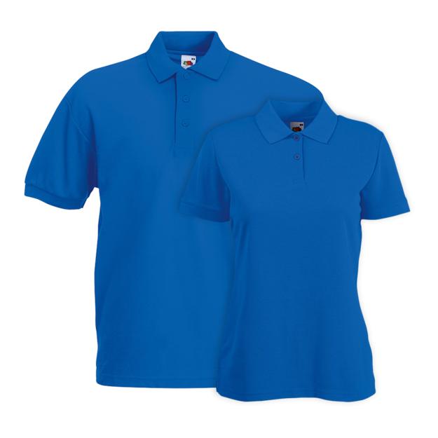 Fruit of the Loom Premium Polo Shirt ICON royal blue