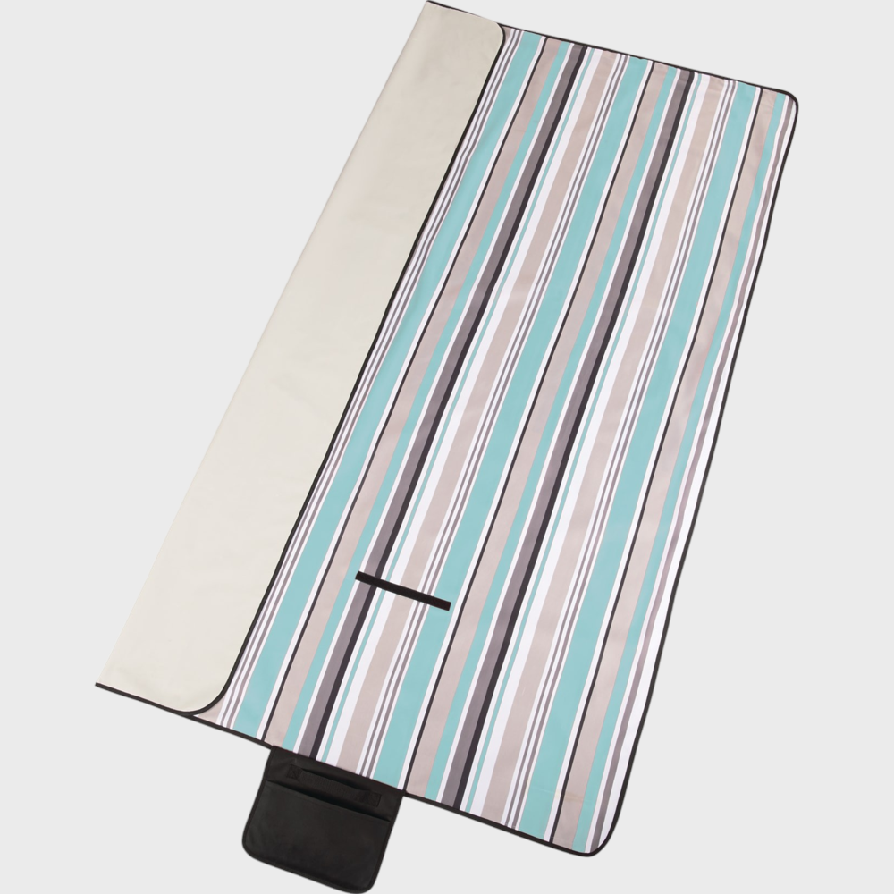 PDP - oversizedstripedpicnicandbeachblanket square grey background