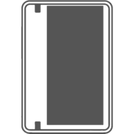 90 x 190 mm - 120 x 190 mm | Back - Front