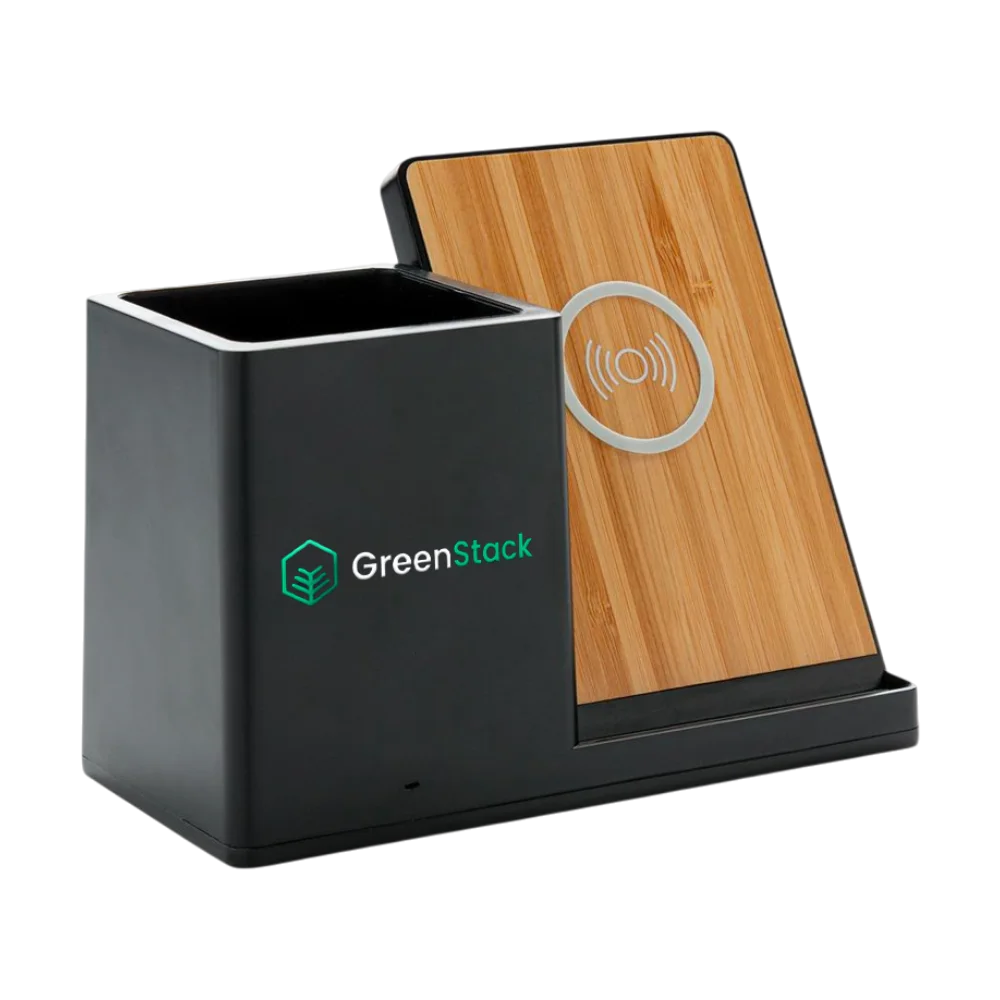 15. New - Xindao - Ontario RCS recycled plastic 10W wireless charger