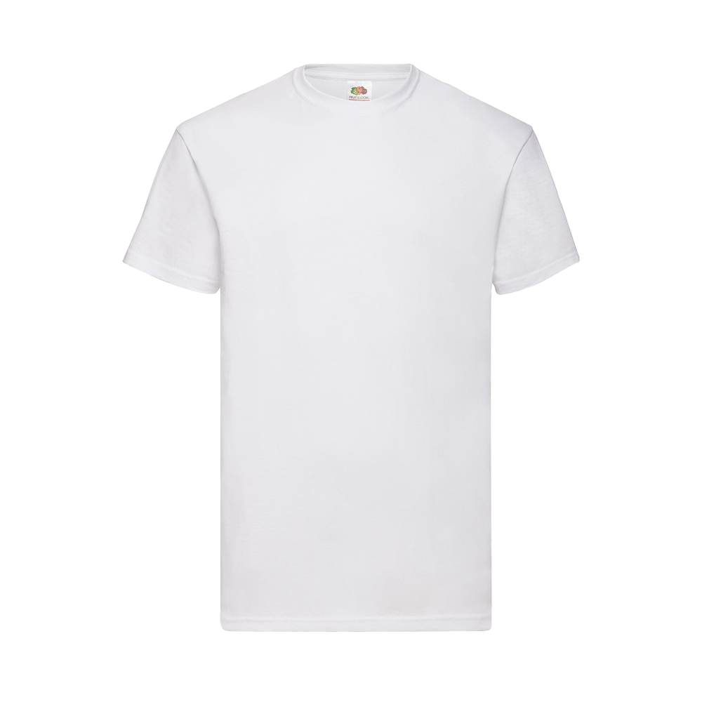 Budget Unisex Classic Fit Round Neck T-shirt ICON white