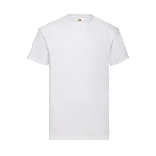 Budget Unisex Classic Fit Round Neck T-shirt ICON white