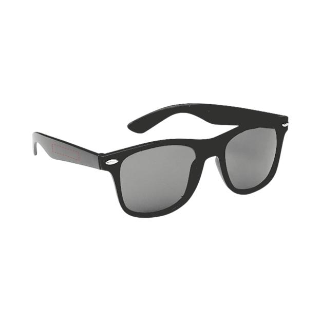 PDP - malibumattblacksunglasses square #00000000 background