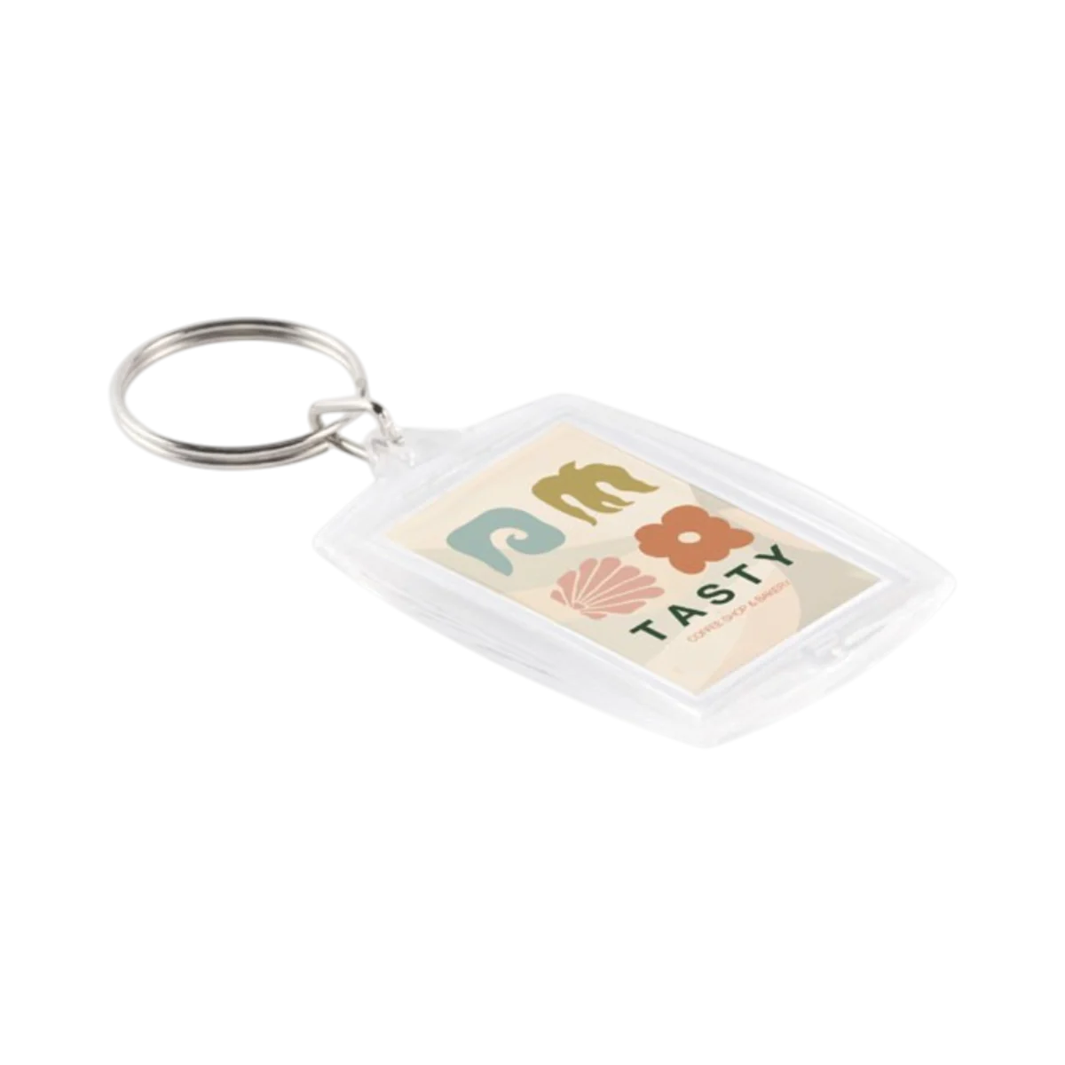 Classic Acrylic Keyring main image