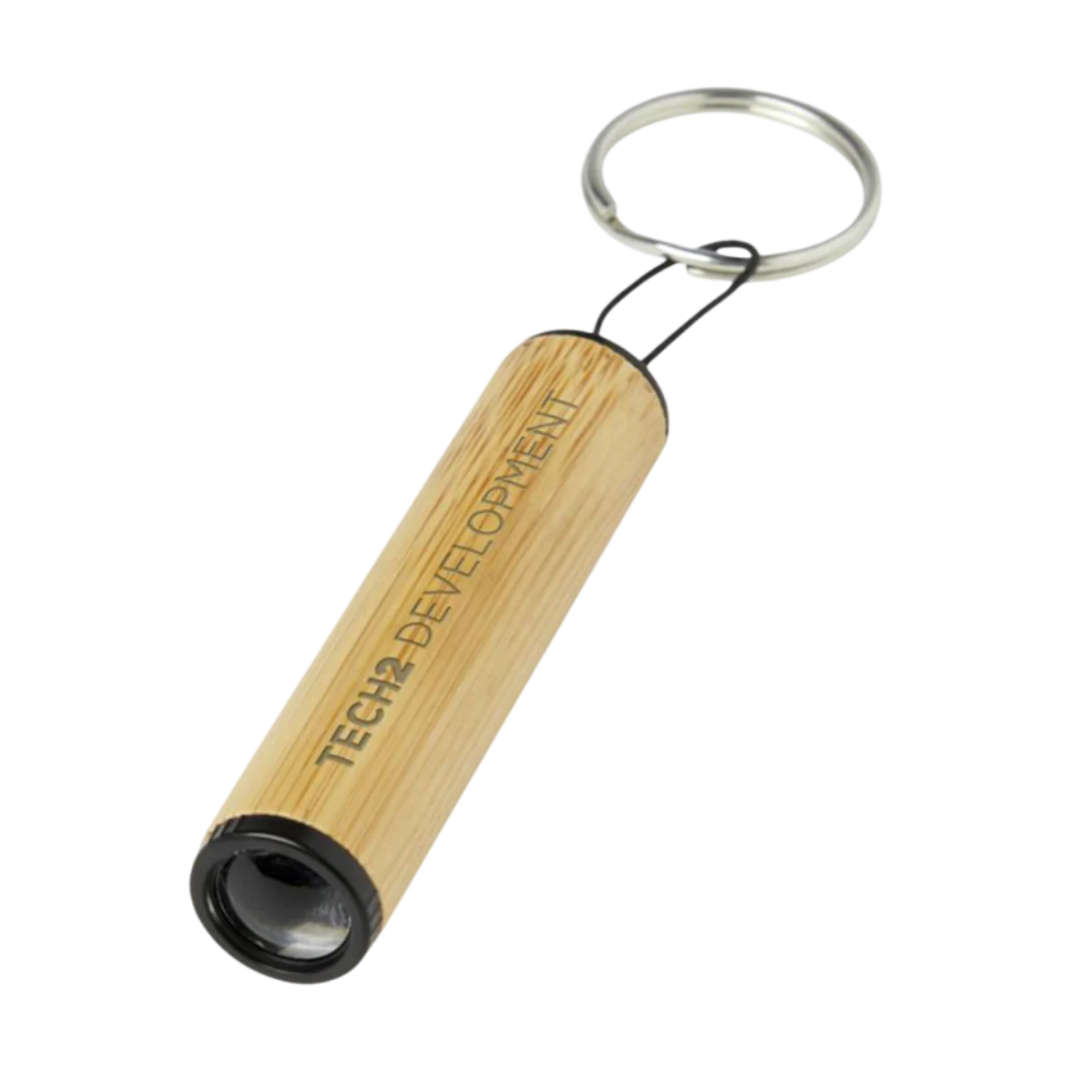 Bamboo Key Ring with Light main image