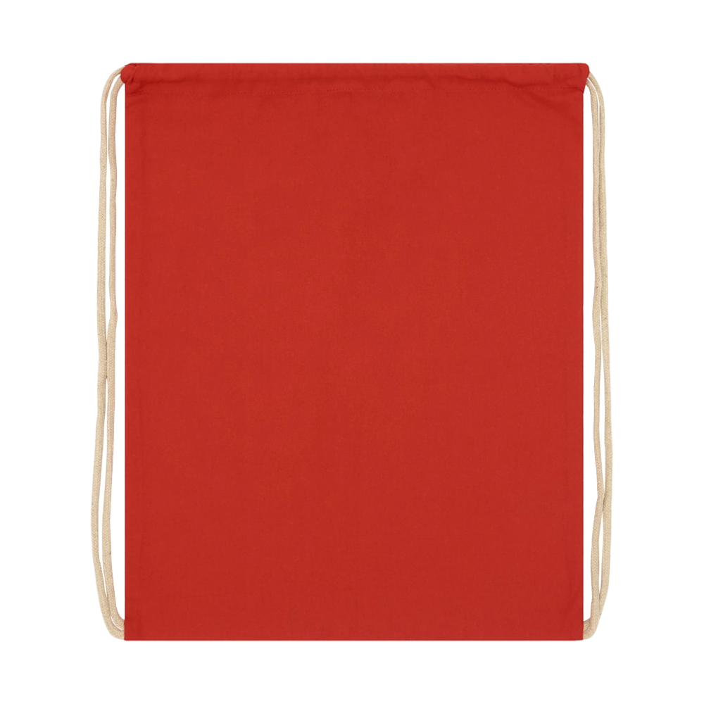 3. Oregon 140 g m² cotton drawstring bag 5L Red