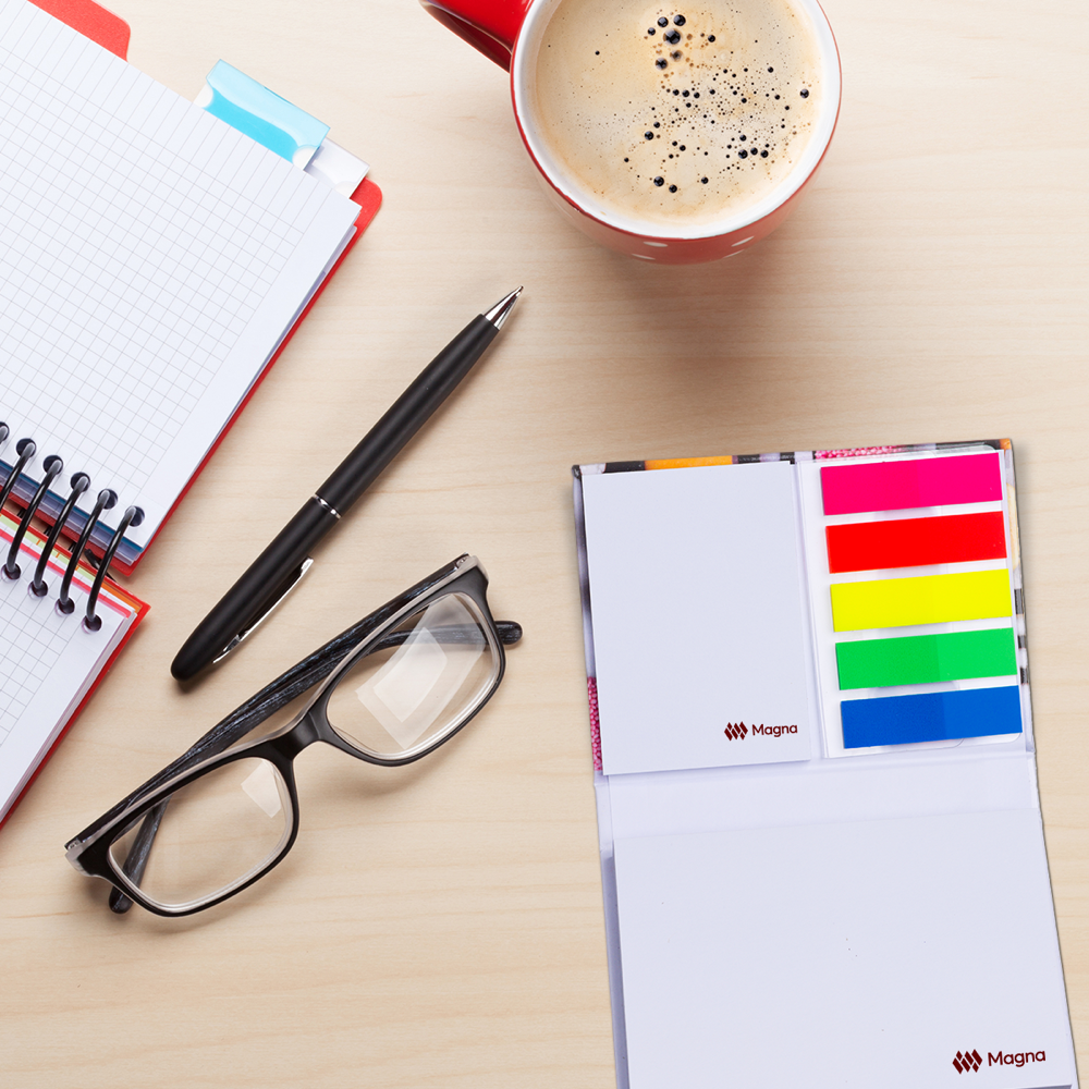 sticky notes with hardcover PDP Copy