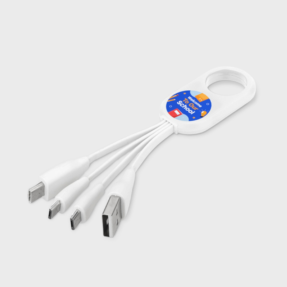 Troup 4-in-1 charging cable PLP SQ