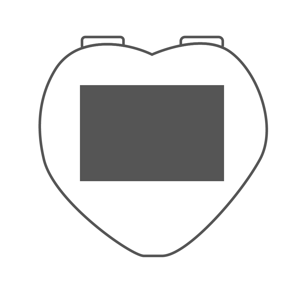 45 x 30 mm - Tampondruk