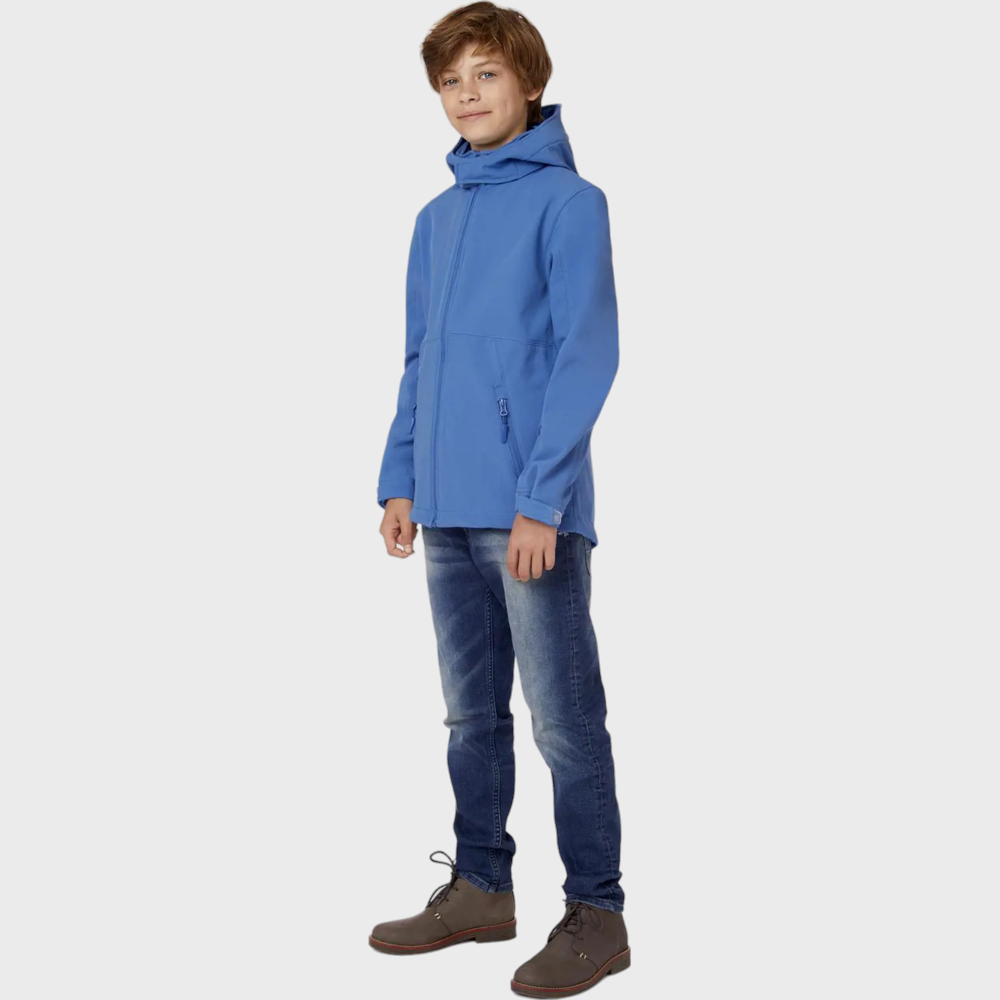 B&C Softshell Con Cappuccio Bambini