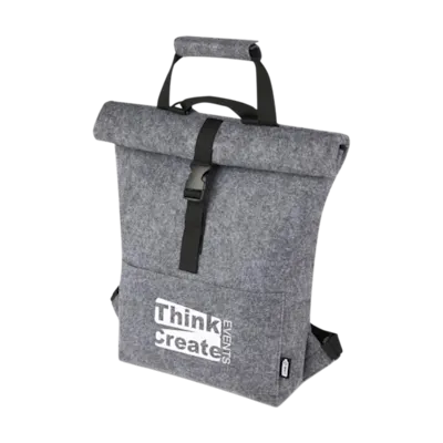 GRS Recycled Felt Roll-top Bike Bag