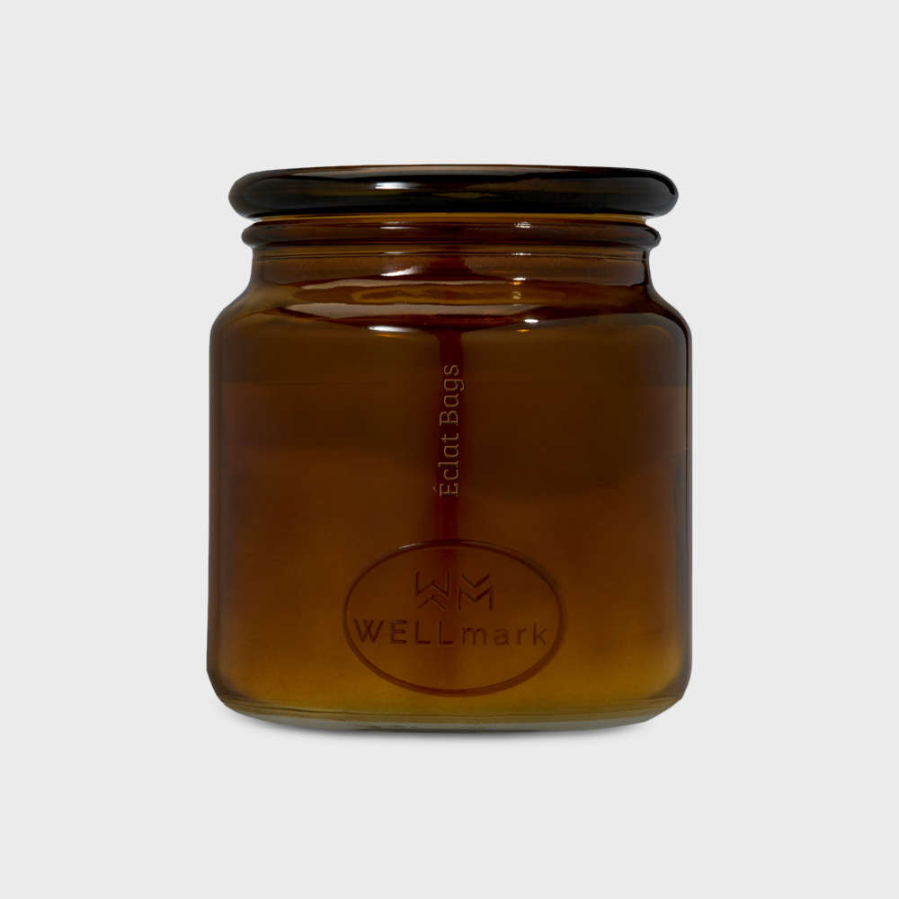Wellmark Glass Soy Wax Scented Candle