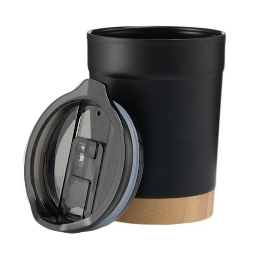 189. kobebamboorcs350mlcoffeecup Black