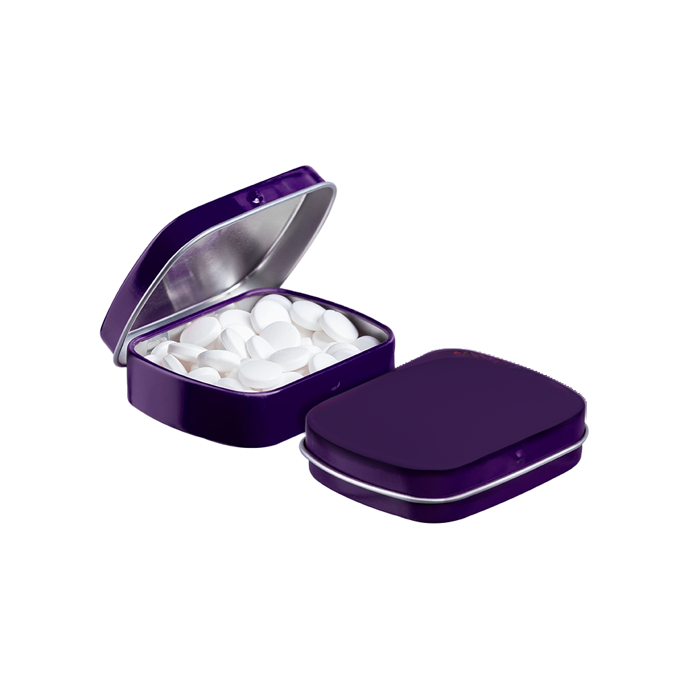 minihingedtin PURPLE