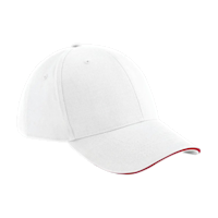 ICON - athleisure6panelcap white_classic_red