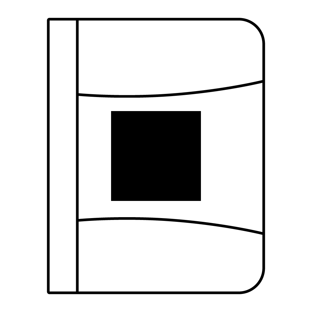 Front | 4H in x 4W in