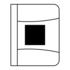 Front | 4H in x 4W in