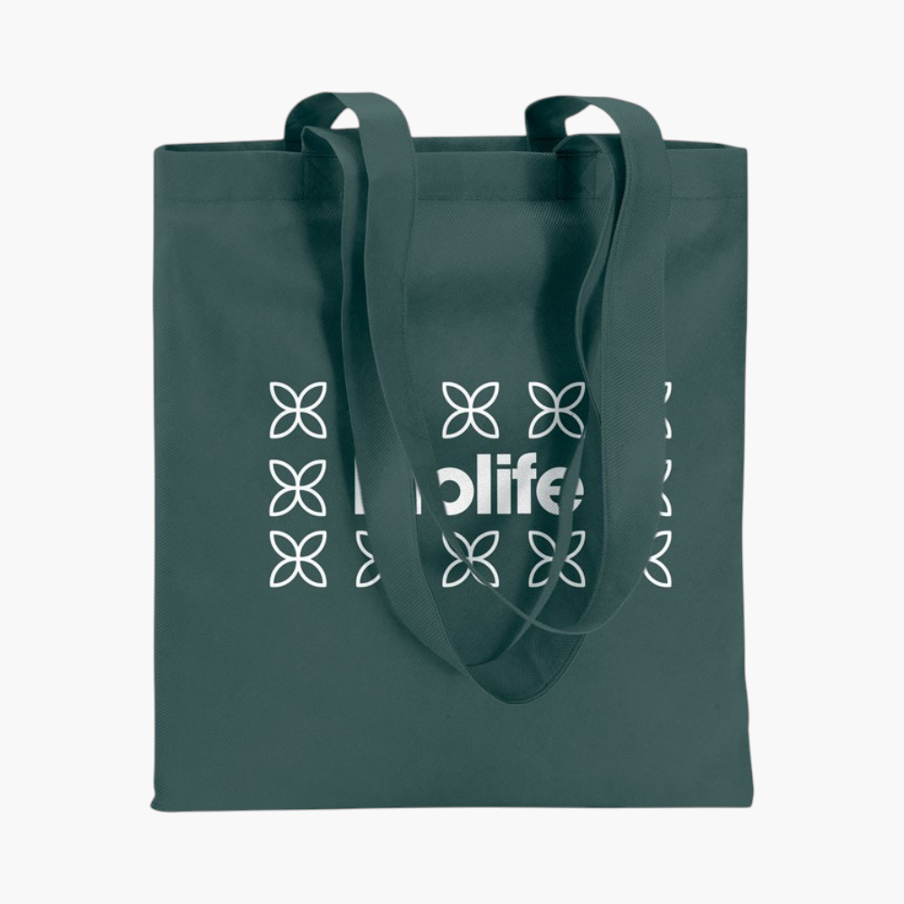 PDP - totecolor80grmnonwovenshoppingbag square #F8F8F8 background