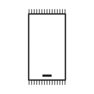 Front - 25 x 6 cm